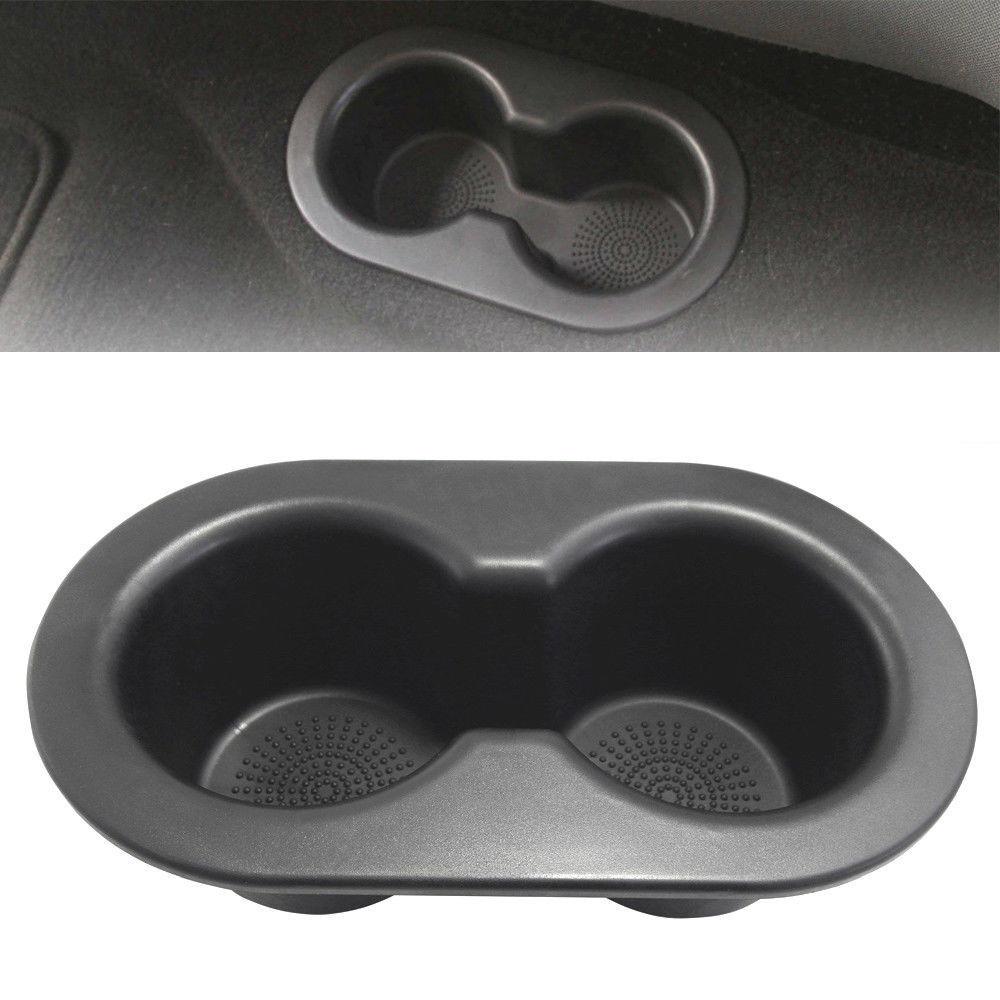 1x Lower Rear Seat Dual Drink Cup Holder For 2003-2016 Dodge Ram 1500 2500 3500