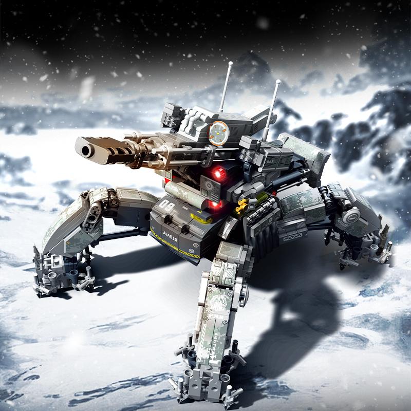 SEMBO BLOCK 839pcs Military Weapons Building Block Science fiction films classic Model Bricks ornament Educational Toy Boys Gift