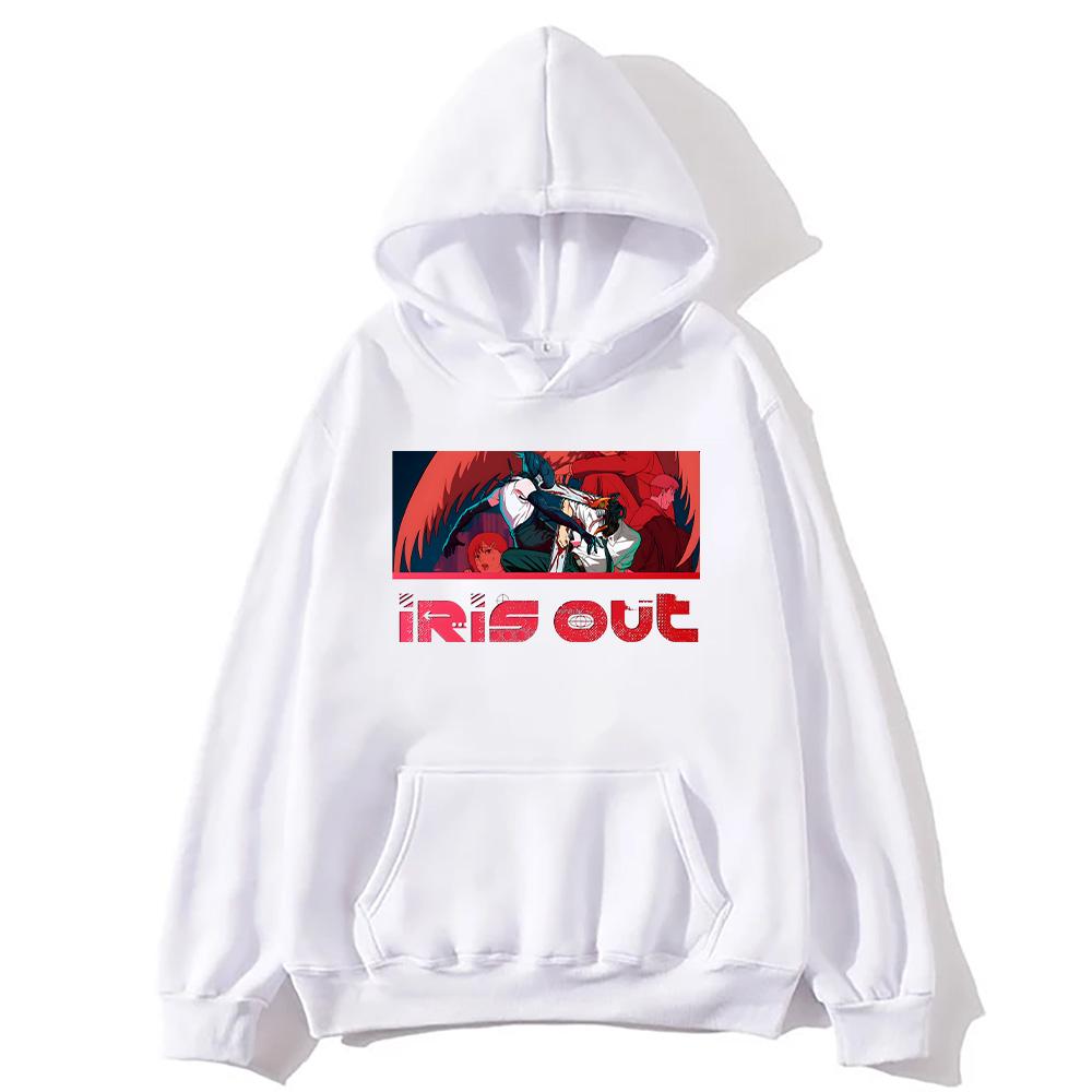 

ХУДИ ИЗ ЯПОНСКОГО АНИМЕ IRIS OUT Ёнэдзу Кэнси IRIS OUT Графические толстовки Женские Мужские Харадзюку Пуловер с длинным рукавом S