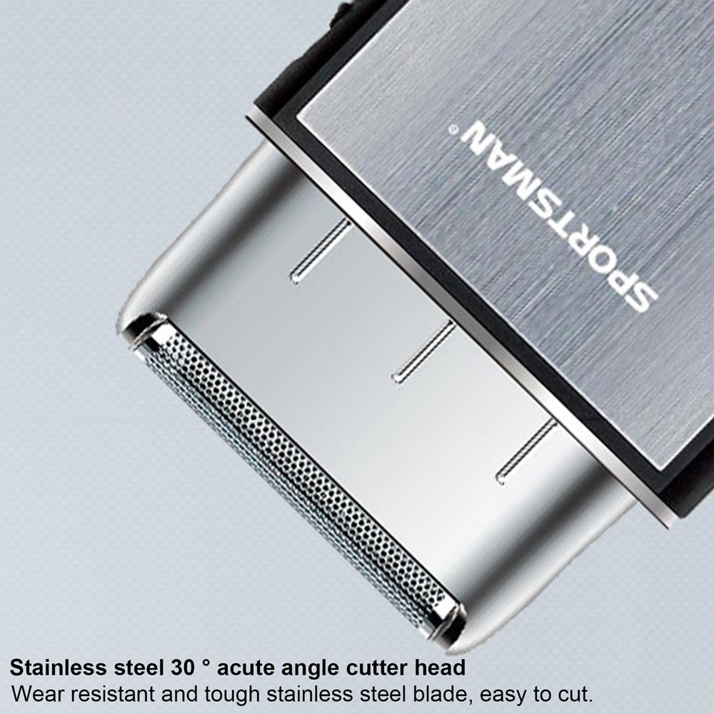 USB Rechargeable Shaver Electric Beard Trimmer Shaving Machine Men Reciprocating Cordless Razors Men Face Care