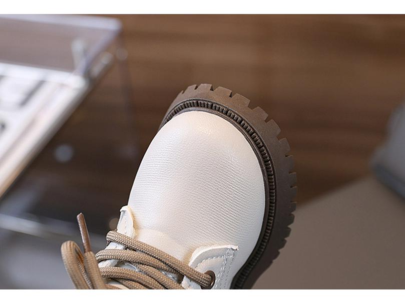 Kinder Herbst/Winter Baumwolle Martin Stiefel: Warme, stilvolle Schneestiefel mit Reißverschluss für Jungen und Mädchen.