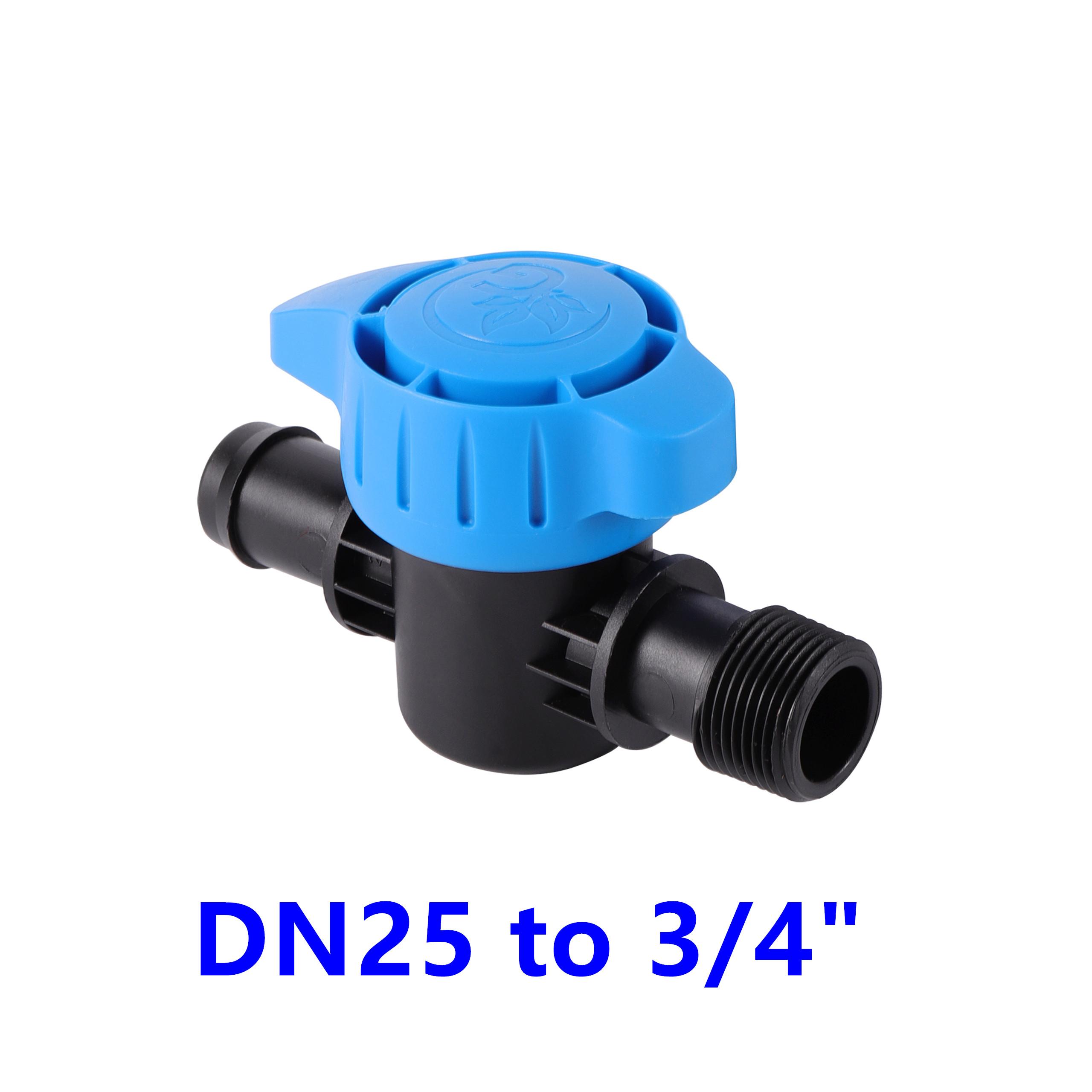 

Irrigation System DN25 Pipe Valve Water Control Switch Agriculture Garden Greenhouse Farm Orchard Watering Water Supply Fittings