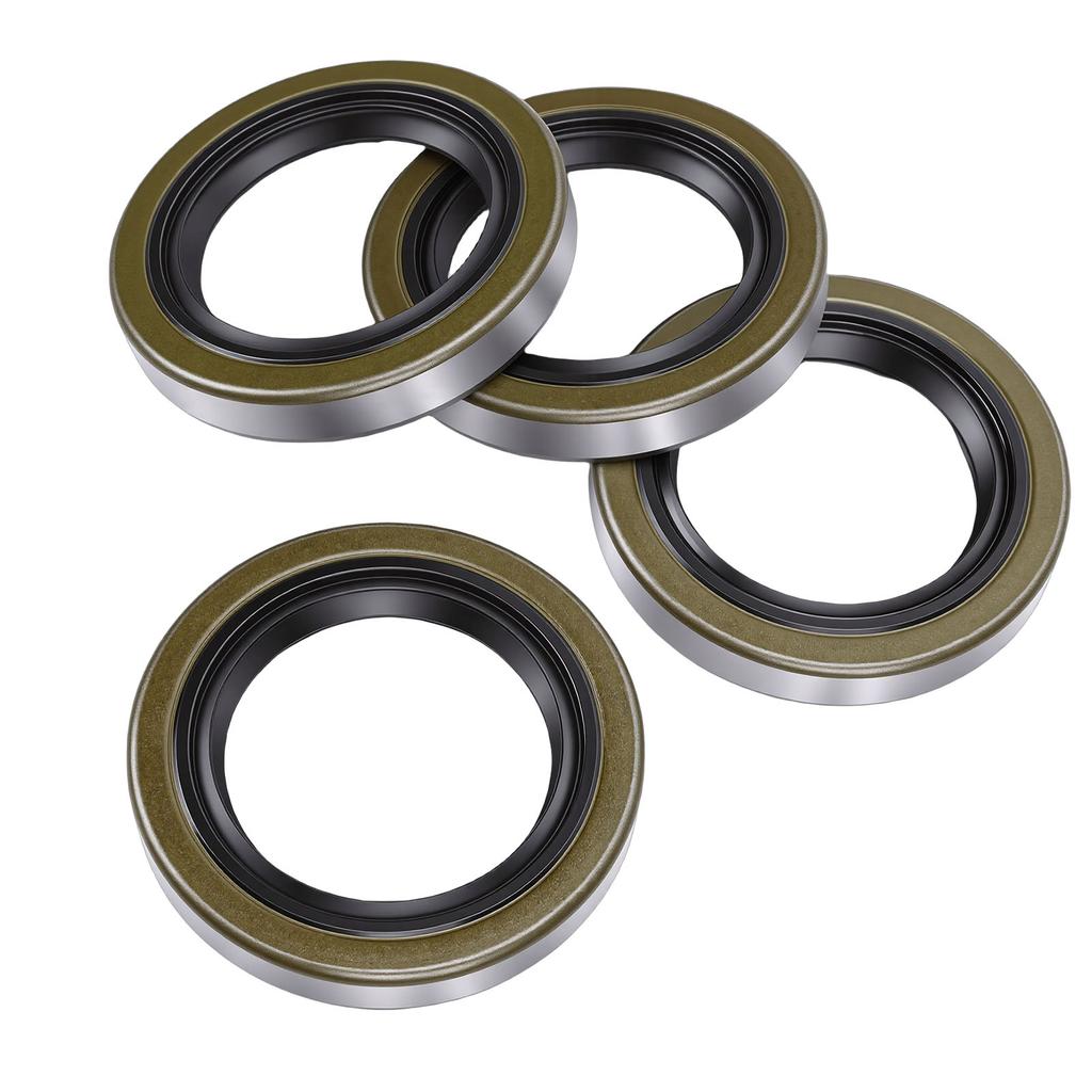 4pcs Trailer Axle Hub Wheel Grease Seals 171255TB Replacement for E-Z Lube Axles 3500 Lbs 84 Spindle