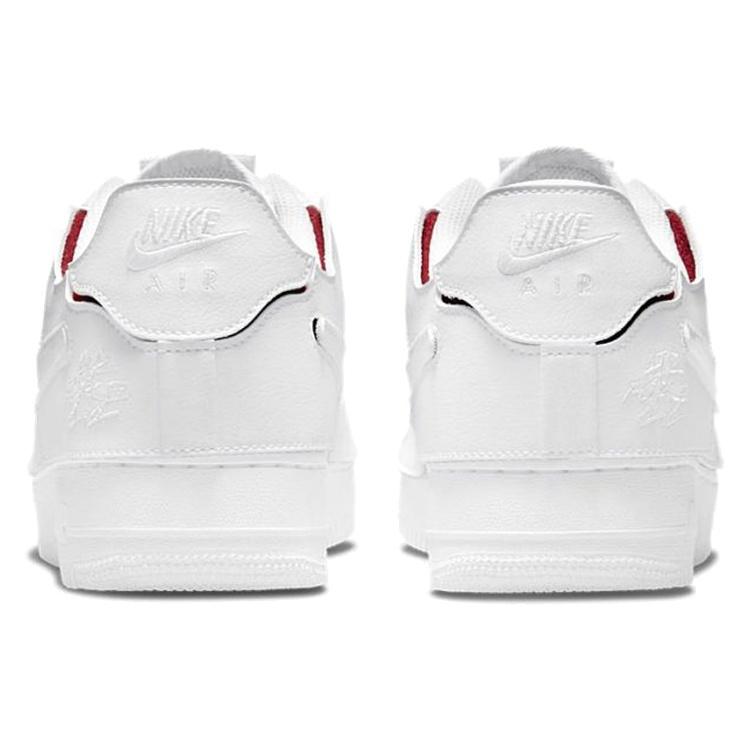 Nike Air Force 1/1 'White Varsity Red' Men's DC9895-100