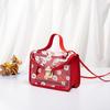 Korean-Style Transparent Crossbody Bag: Cute Women's Handbag with Lovely Print, Small & Fresh for 2024
