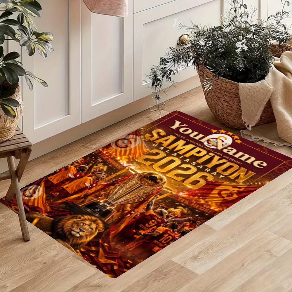 Galatasaray Customize Your Name Kitchen Rug Runner Rug Laundry Mat Hallway Entryway The Best Gift Choice