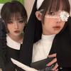 1 Piece of Lace Halloween Eye Mask Party Dance Dress Up Mask Accessory Gothic Punk Style Decorative Mask