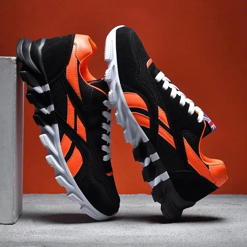 Mens Casual Sneakers Outdoors Light Walking Sport Men Running Shoes Jumping Designer Comfortable High Quality Mens Tennis Hombre