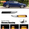 2Pcs Side Turn Signal Lamp LED Dynamic Turn Signal Light Side Marker Light for Mondeo Mk4 Hatchback Saloon Estate(BA7)