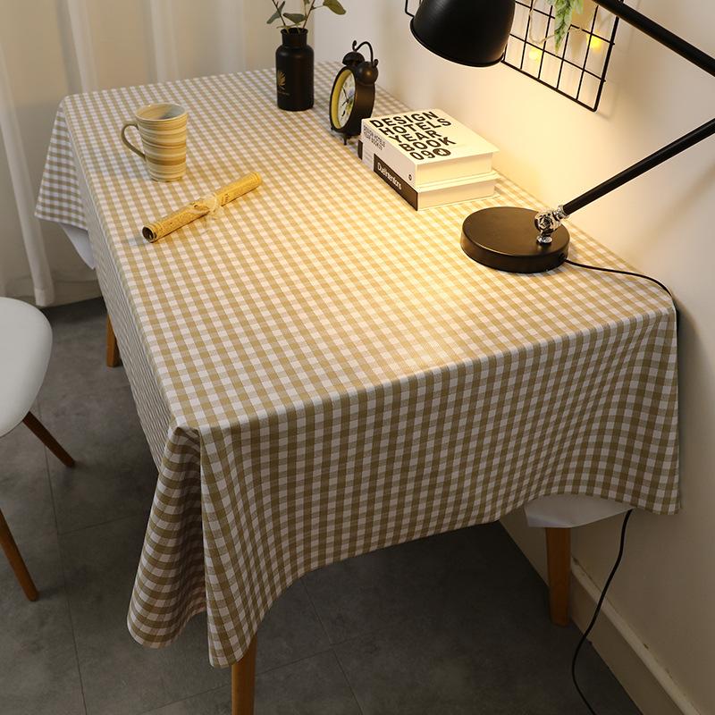 Tablecloth Waterproof and Oil-proof Wash-free Desk Rectangular Dining Table Tablecloth Coffee Table PVC Table Mat