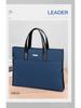 Men's Large Capacity Polyester Business Laptop Handbag: Casual Shoulder or Crossbody Briefcase
