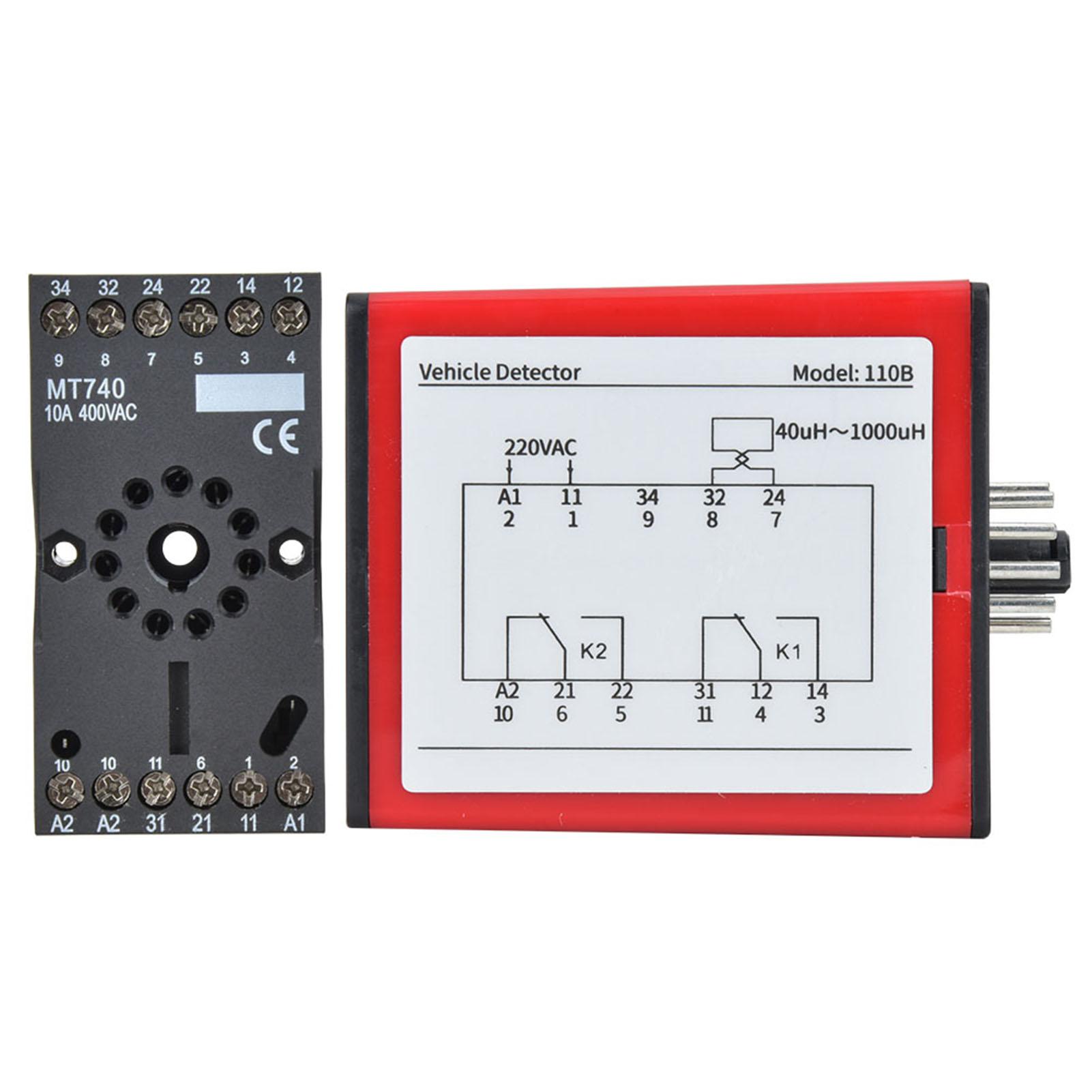 

Одноканальный индуктивный петлевой детектор транспортных средств для контроля доступа на парковку