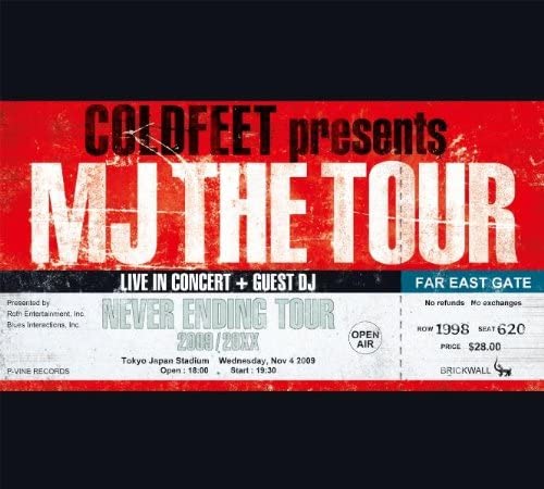 

CD COLDFEET MJ THE TOUR XNAE10025 ROTH PROJECT 2009 Japan Japanese Club Dance Used
