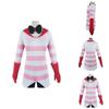 Superbe Costume de Cosplay d'Angel Dust de Hazbin Hotel Avec une Fabrication Exquise Pour Halloween