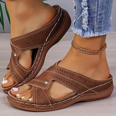 Summer Woman Shoes Sandals Non-Slip Women Shoe Slides Shoes for Women Wedge Shoes Woman Plus Size Women Slippers Female Footwear