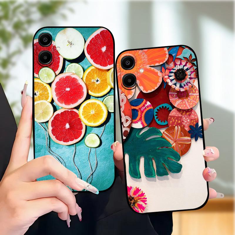 Modische Cartoon Hülle Für Samsung A06 Hülle A16 4G 5G Weiche Silikon TPU Handyhülle Für Samsung Galaxy A05 A05S Schutzhüllen