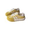 Dexun Shoes Women's 2025 New Autumn Mesh Breathable Thin Versatile Lightweight Thick-soled Sports and Leisure White Shoes