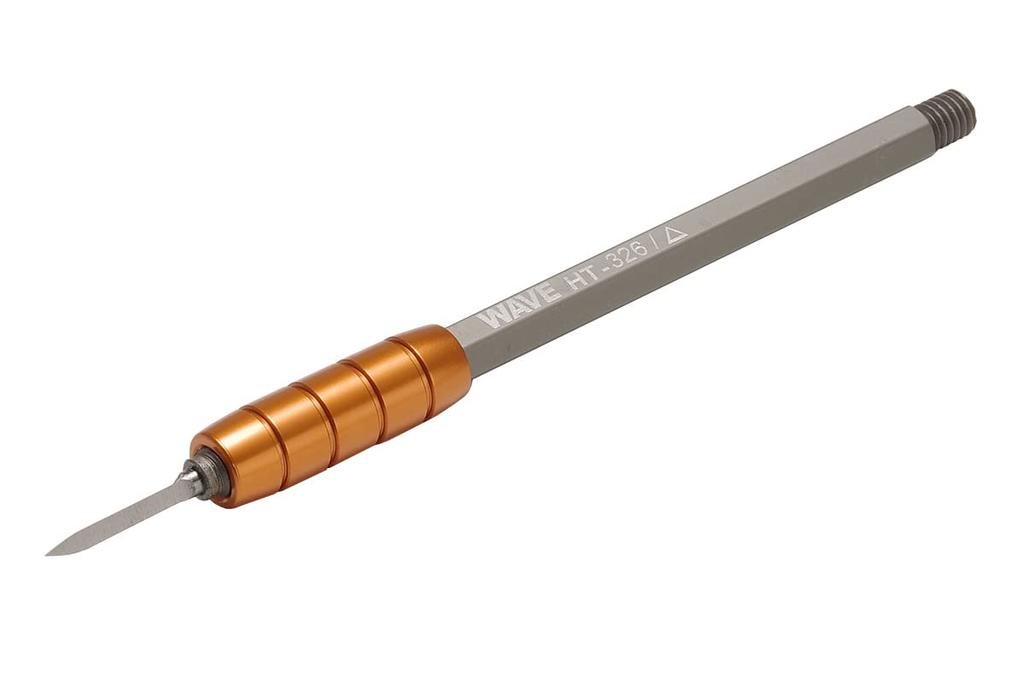 Wave Hobby Tool Series HG Scraping Knife Triangular Blade Plastic Model Tool HT-326