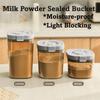 Light Blocking Baby Milk Powder Sealed Can with Spoon Food Sealed Barrel  Baby Food Storage