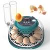 Automatic Egg Incubator for Hatching Eggs with LED Temperature Display, Humidity Control & Egg Turner, Clear Lid Incubator for Chicken