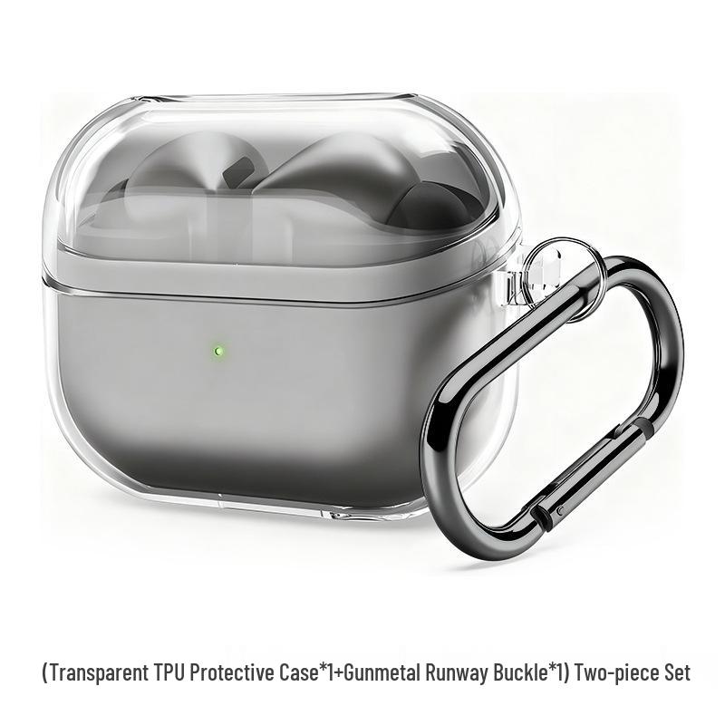 Samsung Galaxy Buds3/3Pro TPU Transparent Sturzsichere Schutzhülle für Kopfhörer