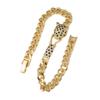 European and American New Women's Fashion Hip-hop Jewelry Stone Leopard Bracelet Bracelet Bracelet