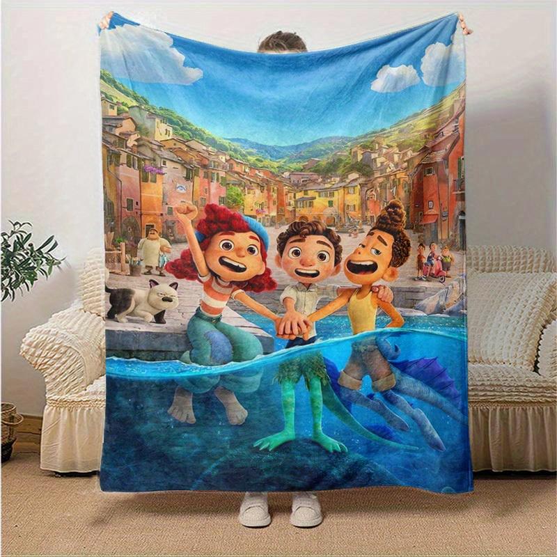 1pc, "Home Decor Mermaid Blanket Perfect for Sofa, Bedroom, Living Room, Travel, Camping