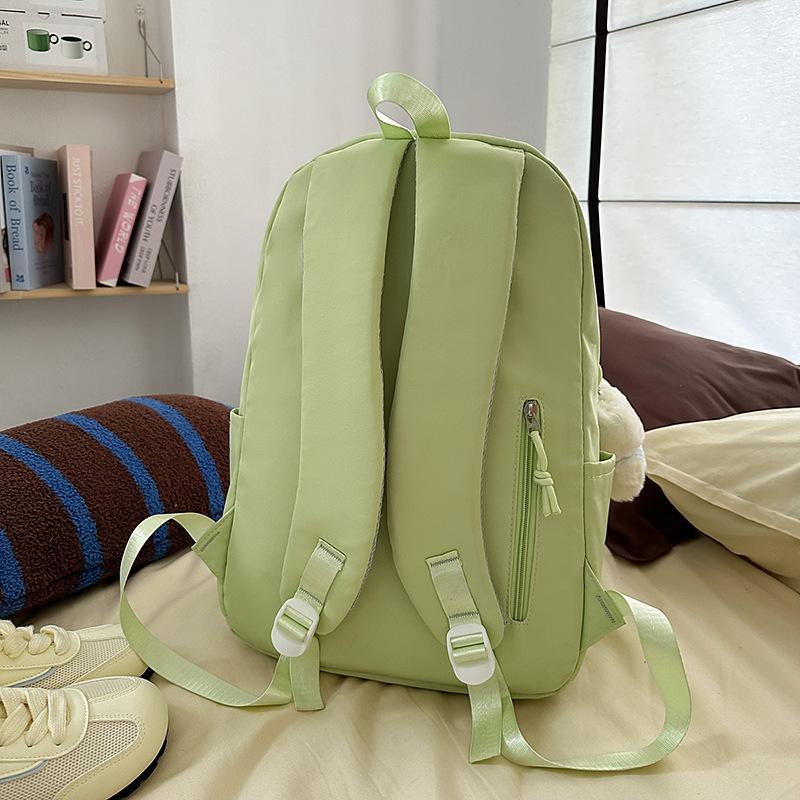 Schoolbag New Embroidered Puppy Backpack Fashion Versatile Large Capacity Casual Backpack Cute High Value Student School Bag