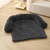 Plush Winter Warm Dog Bed Cat Nest Removable Washable Cover Cozy Long Fur Cushion for Pets