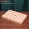 Solid Wood Jewelry Display Stand for Bracelets and Rings