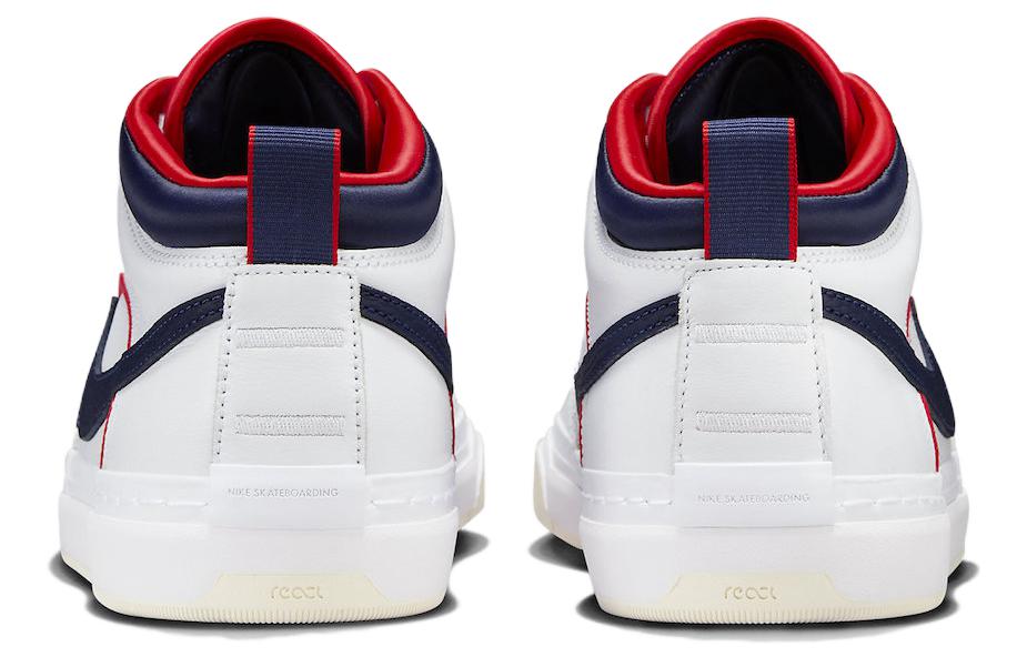 Nike Sb React Leo Prm White Midnight Navy FD0268-100