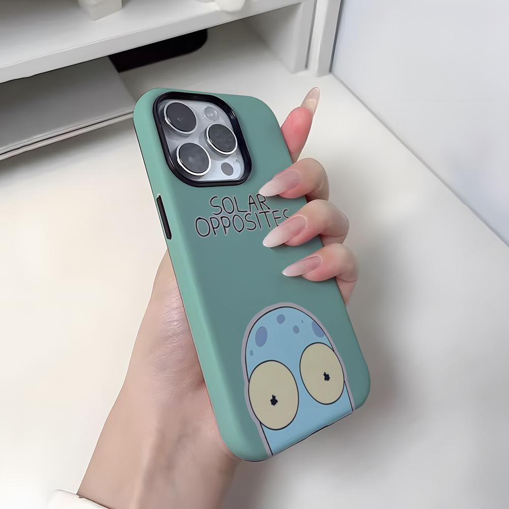 

Solar Opposites Pupa Phone Case For Iphone 16 Pro Max 15 13 14 12 11 14 Pro Max 15 Pro Max Two-in-one Cover iPhone16Pro