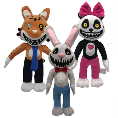 Mr Hopps Playhouses 2 Plush Toy Mr Hopps Suffed Doll Rabbit Tiger Bear Plushie Toys Cute Bunny Pillow Birthday Gifts For Kids