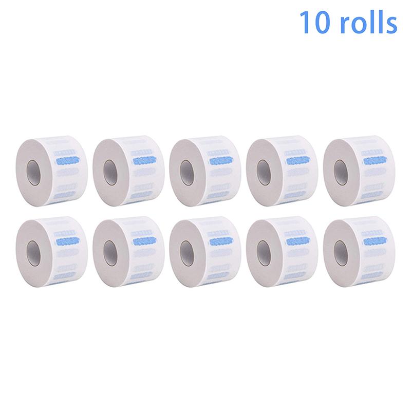 2/5/10 Rolls Disposable Barber Neck Paper Professional Salon Adjustable Hair Cutting Collar Covering Hairdressing Supply Barber