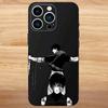 Maki Zenin Jujutsu Kaisen Handyhülle Für iPhone 16,15,14,13,12,11,Mini,Pro,SE,MAX Weiß Matt Stoßfestes Cover