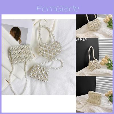 Adorable Mini Handheld Bag For Kids With Elegant Pearl Design And Fashionable Style