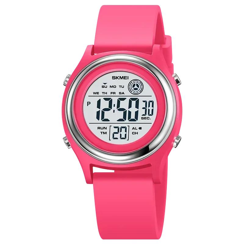 SKMEI 2094 Luxury Womens Digital Wristwatch Stopwatch Lady Waterproof Shockproof Back Light Countdown Watches for Women Reloj