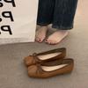 Flat-soled Single Shoe Women's New Style Soft-bottom Casual One-piece Low-cut Shoes Devotion