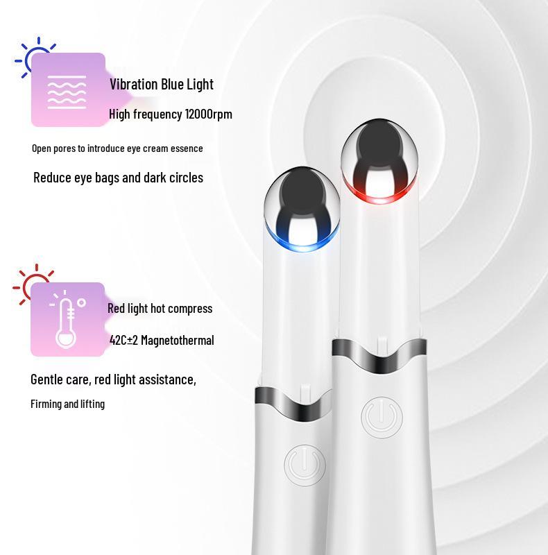 Electric Eye Massager: Soothing Vibration & Heating for Reducing Eye Bags and Fine Lines