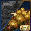 Creative Solar Patio Lights Dandelion Garden Light Outdoor Powered Lamp DIY