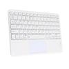   Keyboard with Touchpad 78 Keys   Slim Silent Portable Wireless Keyboard for Smart Phones Tablets Laptops