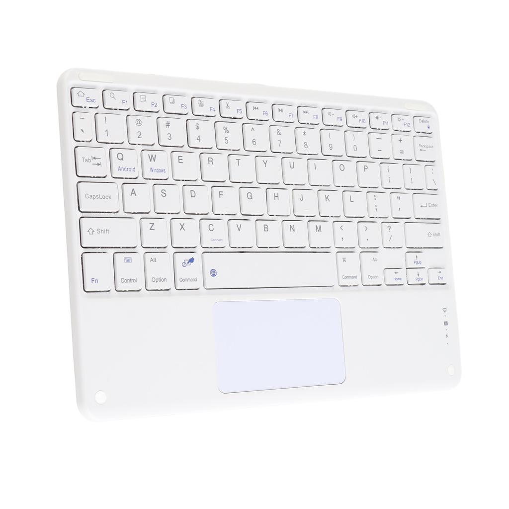   Keyboard with Touchpad 78 Keys   Slim Silent Portable Wireless Keyboard for Smart Phones Tablets Laptops