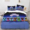 S-smiling Critters Cartoon Bedding Sets Exquisite Bed Supplies Set Duvet Cover Comforter Set Bedding Set Luxury Birthday Gift