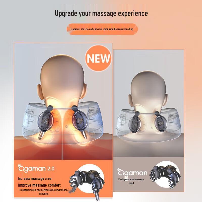 Ryosuke Smart Neck Massager with Heat Therapy