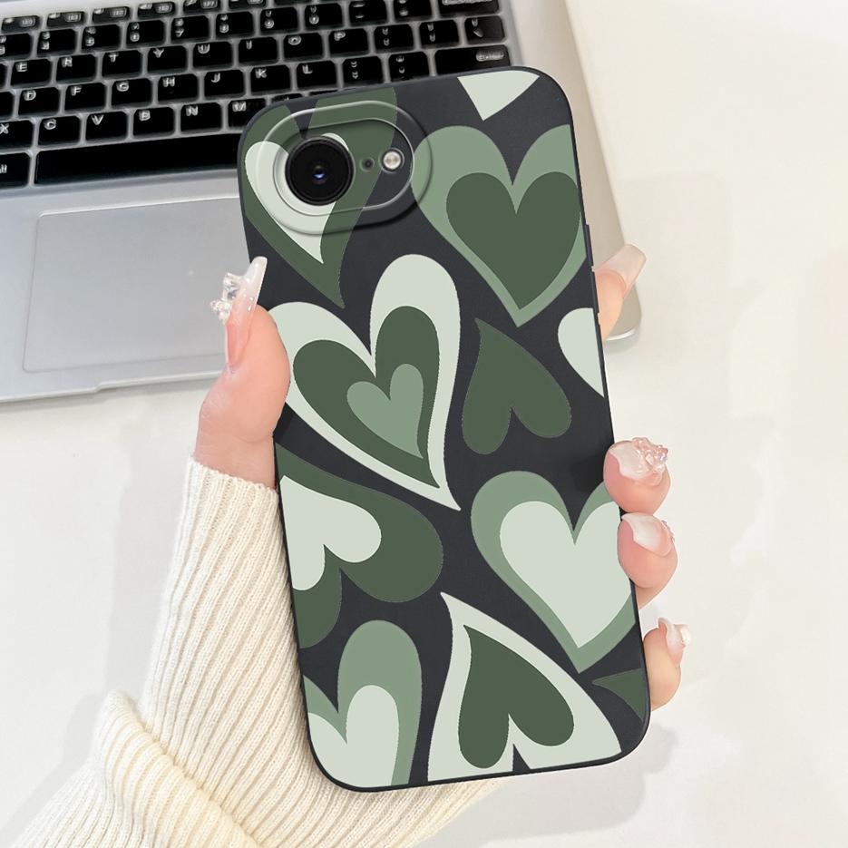 Für Apple iPhone 16e 5G Hülle Luxus Candy Lackierte Rückseite Stoßfeste Handyhülle Für iPhone SE 4 SE4 2025 iPhone16E Weiche Hülle