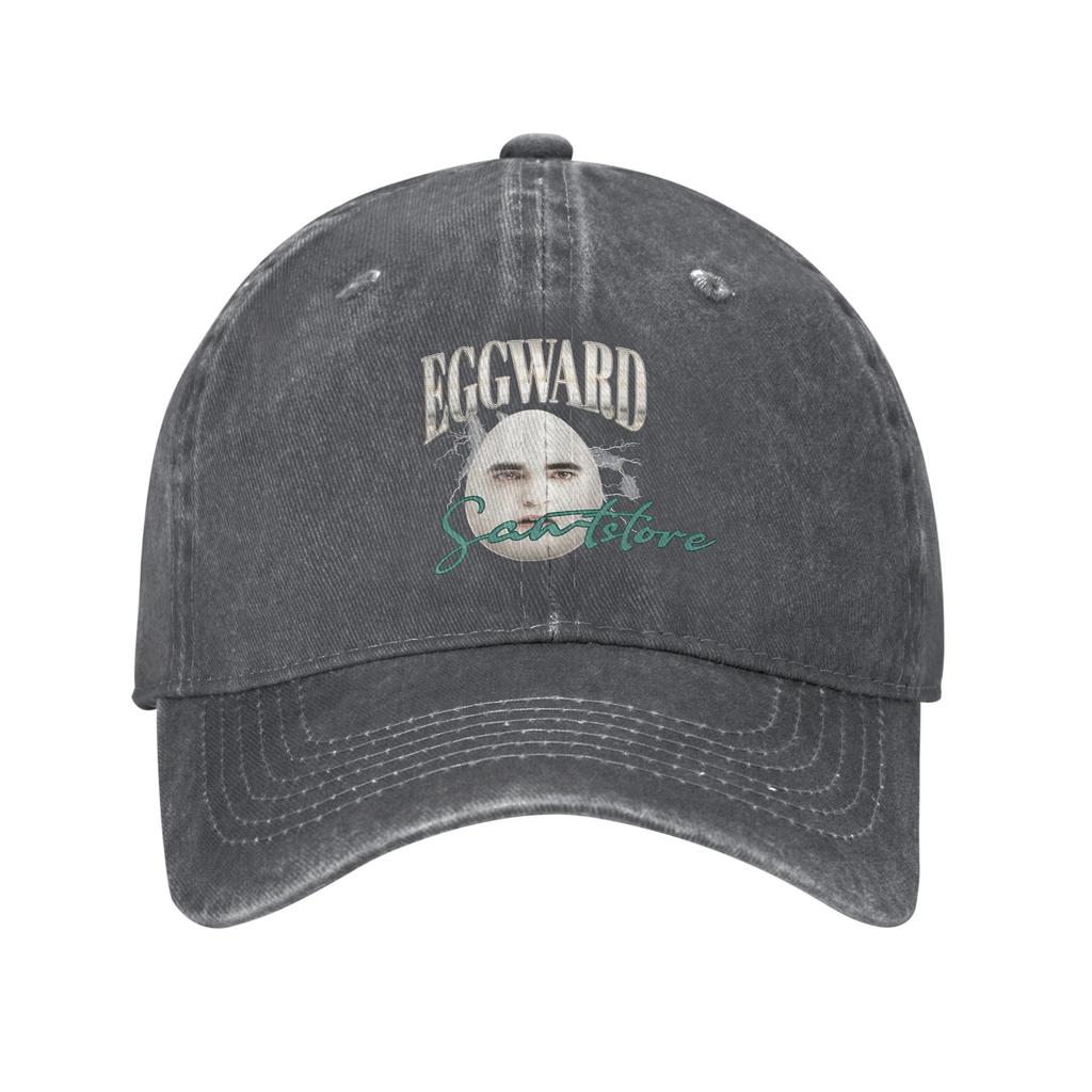 Eggward Meme Sun Baseball Cap  Fashion Couple Women Washed Trucker Hat Adjustable Print Fishing Baseball Caps Birthday Present