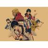 Japanese Anime Retro Poster: The Prince of Tennis Wall Art for Bar or Cafe