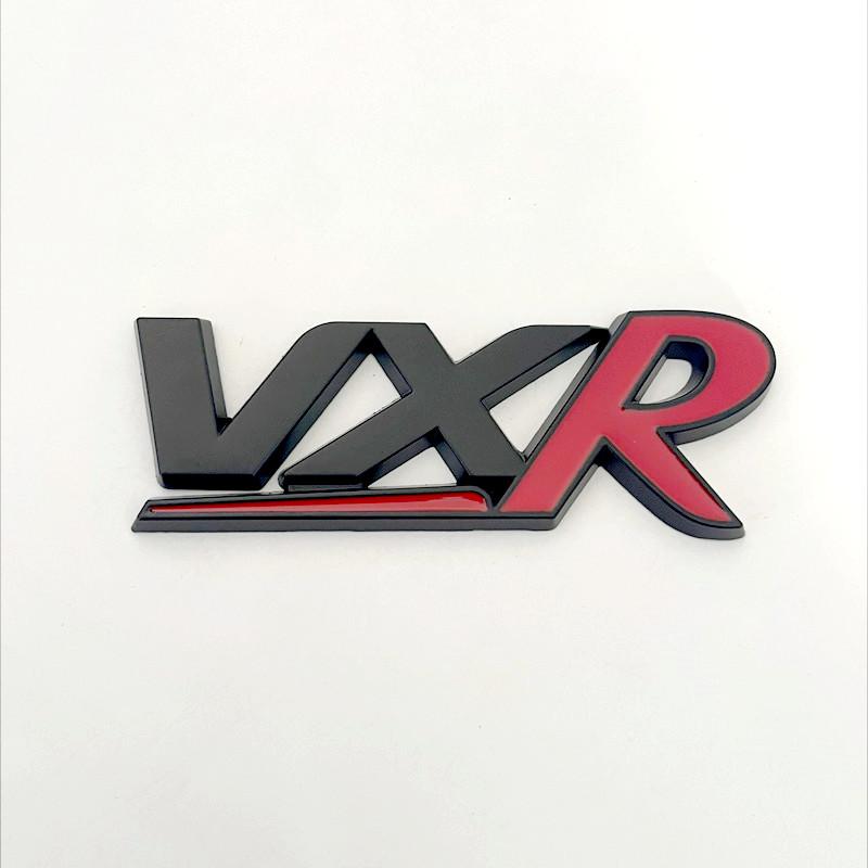 3D Metal Chrome Black Red Logo VXR Emblem Car Fender Side Badge Rear Trunk Decal For Buick New Regal VXR Sticker Accessories
