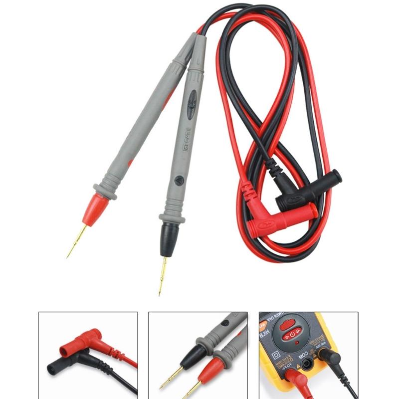 1000V 20A 10A Digital Multimeter Sample Test Leads Pin Needle Tip MultiMeter Tester Leads Probes Wire Pen Cable