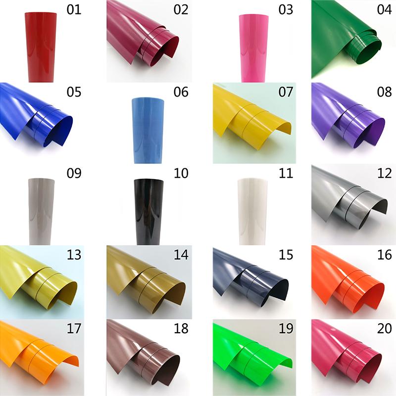 Buy 20Colors Lettering Heat Transfer Film Iron On PU Vinyl Bundle Heat